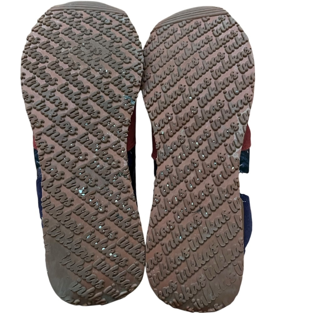Inkkas Andes Jogger Handcrafted Artisan Pink suede mountains red and pink SZ 8 - Picture 12 of 14